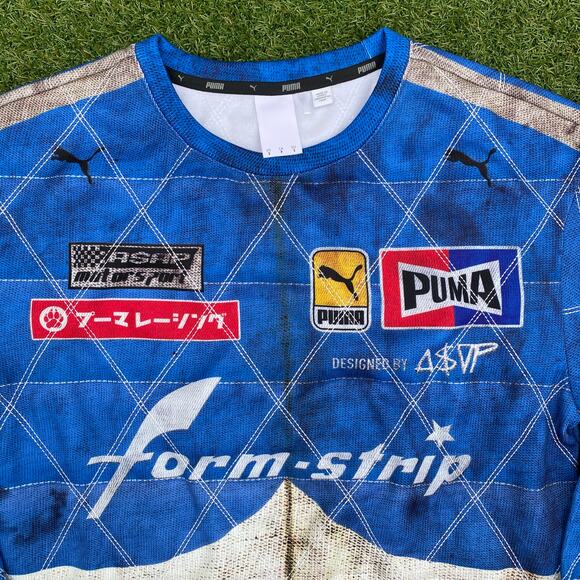 Puma x Asap Rocky Quilted Crewneck Clyde Royal Small - Picture 2 of 5